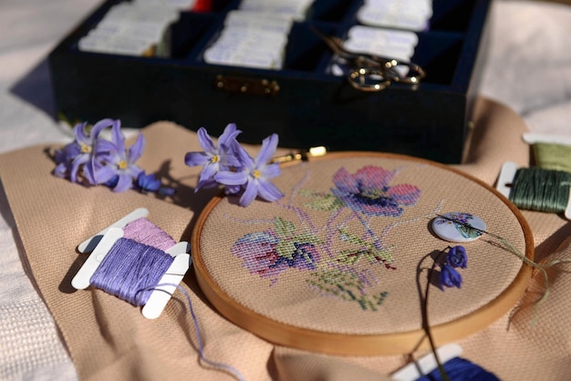 Przykładowe zestawy haftów